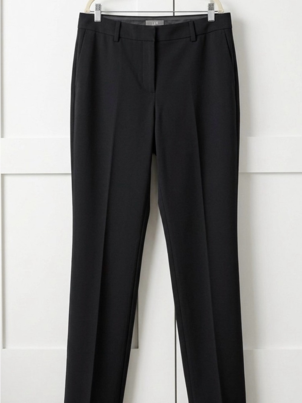 J. Jill Black Straight-Leg Dress Trousers